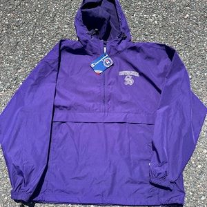 Y2K VTG Champion Sewanee University Windbreaker Deadstock